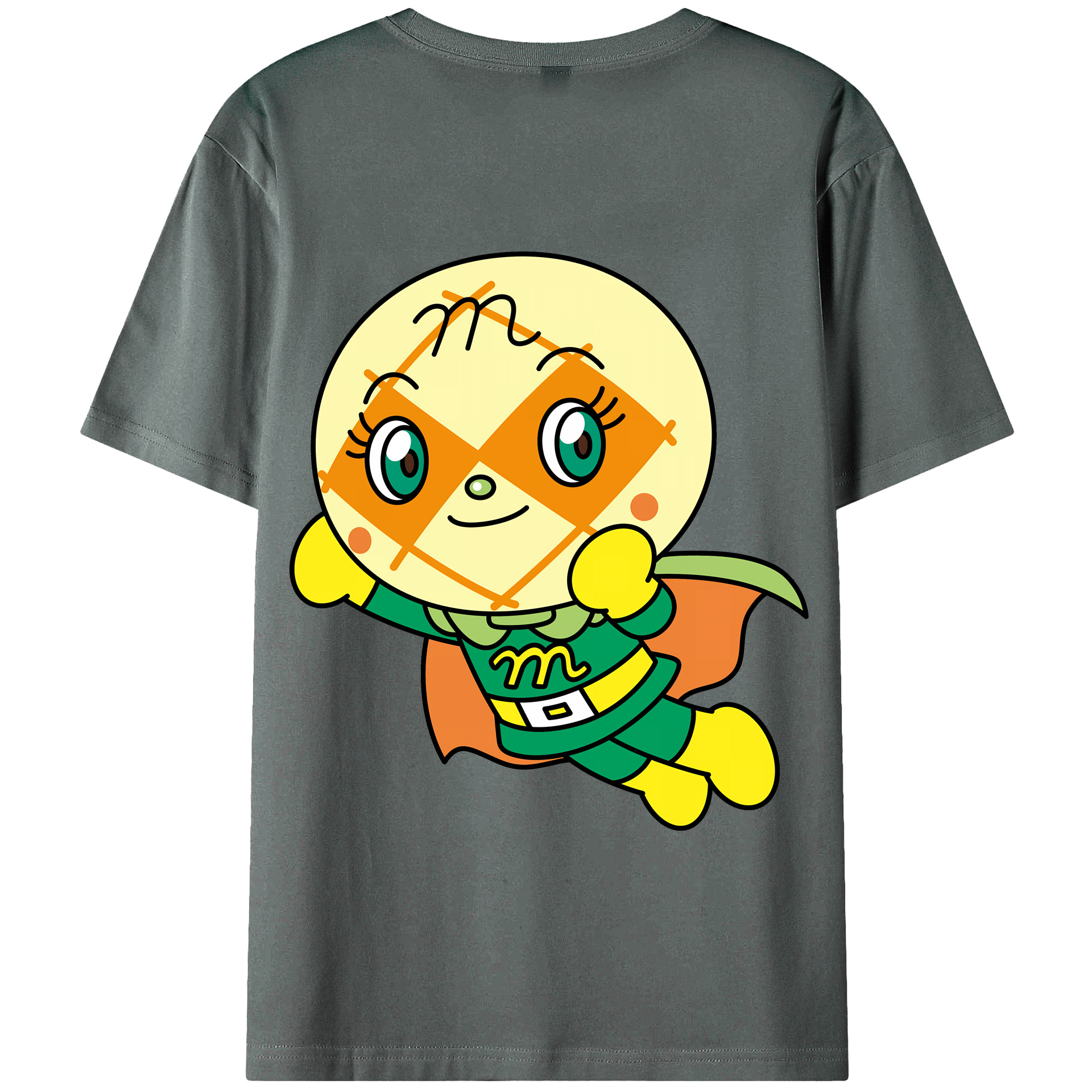 （画像用） アンパンマン Anpanman 綿100％半袖Tシャツ（背面プリント）